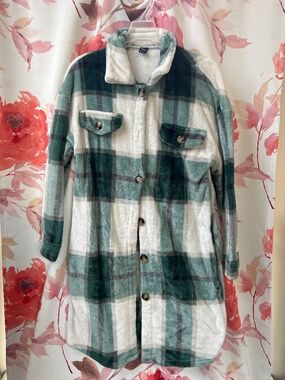 Plaid shacket